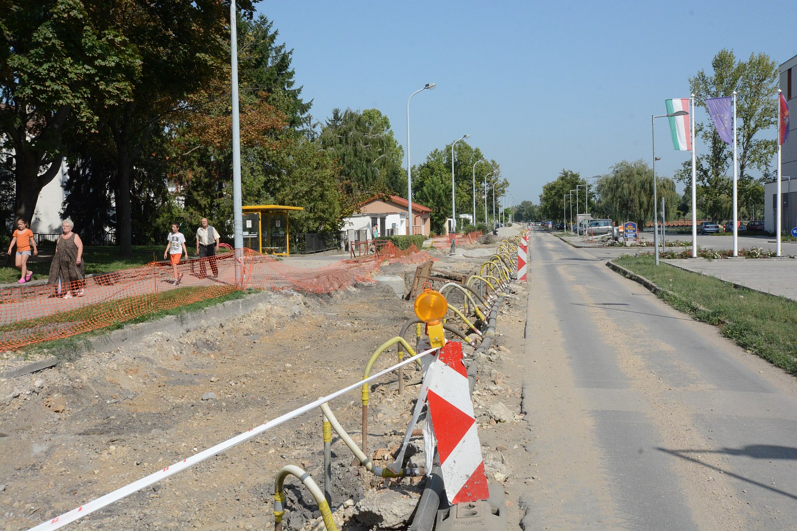 Ütemezetten halad a Ligetsor felújítása